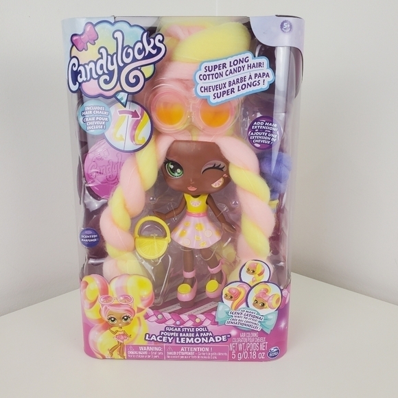 Candylocks Deluxe Doll Lacey Lemonade New never used - Picture 9 of 14